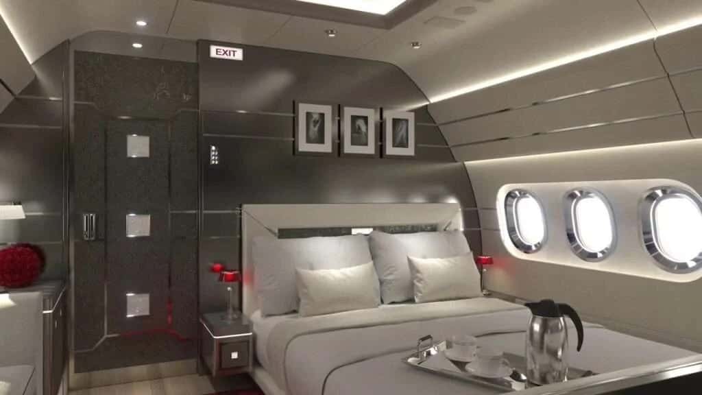 Boeing Business Jets VIP bedroom suite